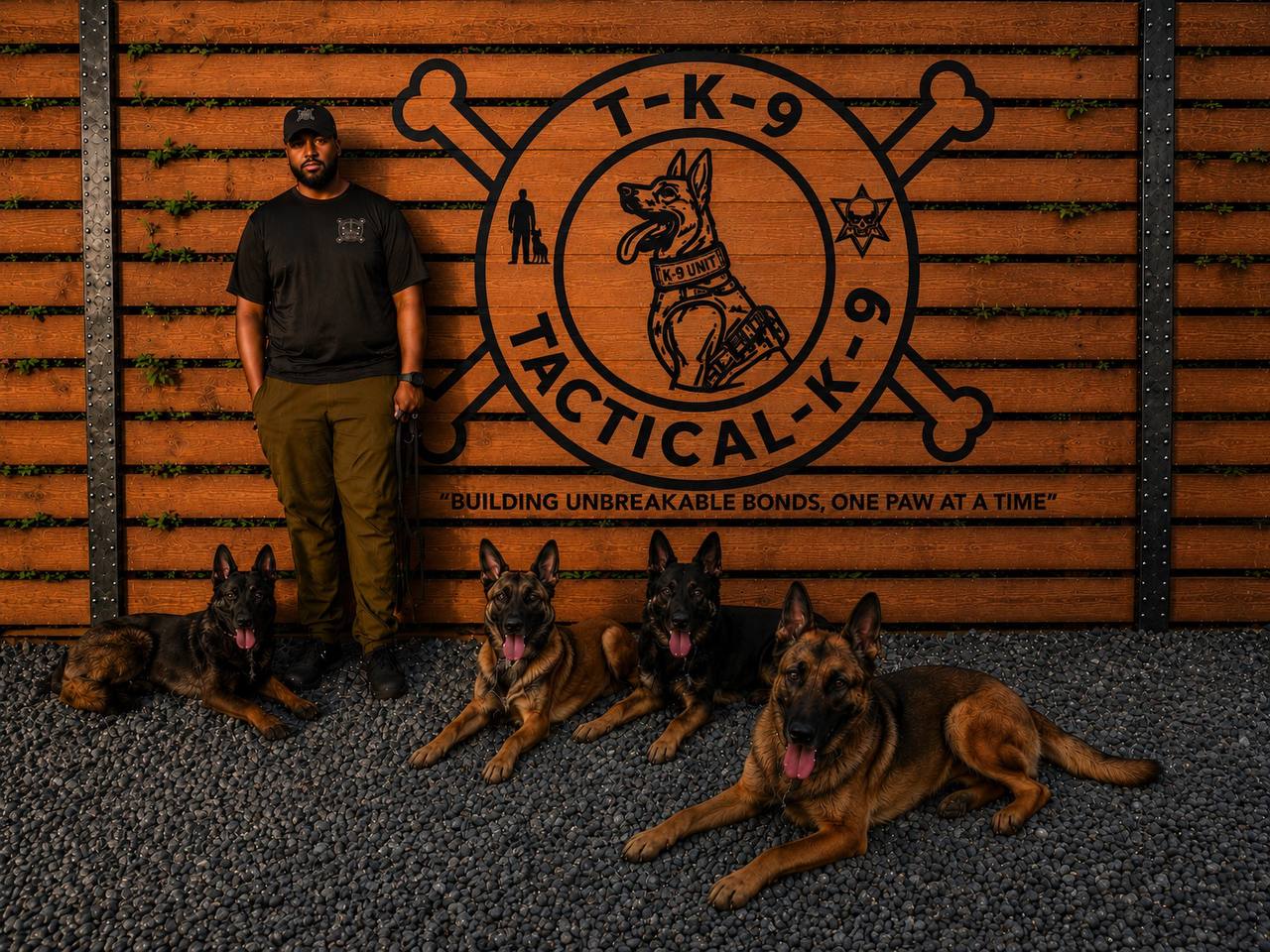 Belgian Malinois on the kennel turf